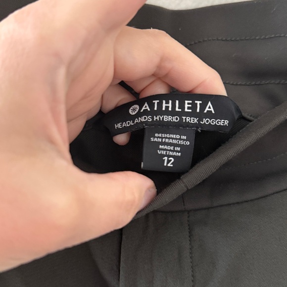 Athleta Womens Headlands Hybrid Trek Jogger Pants Size 12 - Picture 7 of 10